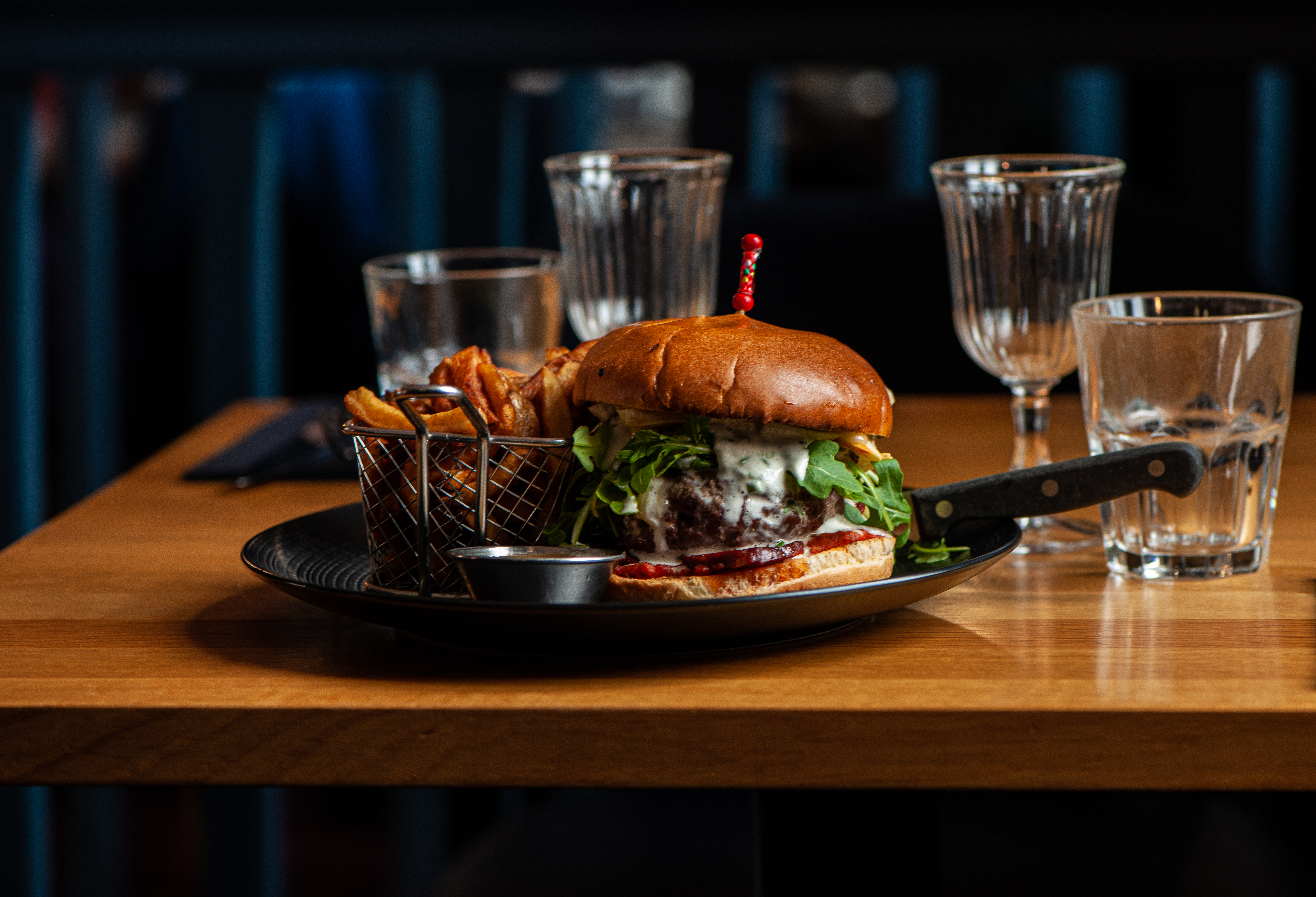 Photographie culinaire — équipe et salle — Salle2